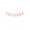 Folie Tekst guirlande TILLYKKE 14" / 35 cm: Rosa Guld
