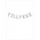 Folie Tekst guirlande TILLYKKE 14" / 35 cm: Sølv