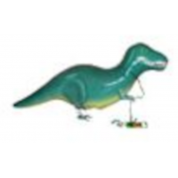 Dinosaur T-Rex Small walking foil balloon 30" (without helium)