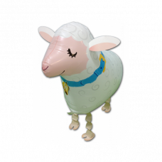 Sheep walking foil balloon 24" (without helium)