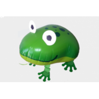 Frog walking foil balloon 22" (without helium)