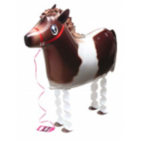 Horse walking foil balloon 25" (without helium)