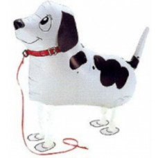 Pointer dog walking foil balloon 22" (without helium)