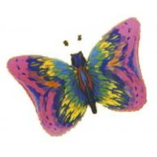 Butterfly figure foil balloon 34" / 80 cm (without helium)