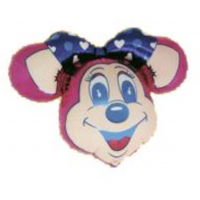 Peggy Mouse Pink figur folie ballon 36" / 80 cm (uden helium)