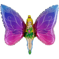 Fairy figure foil balloon 30" / 70 cm (without helium)