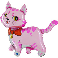 Kat Pink figur folie ballon 34" / 80 cm (uden helium)