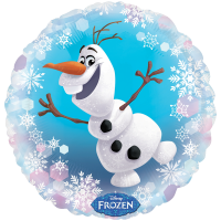Frozen Olaf round foil balloon 18" / 40 cm (without helium)