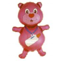 Teddybear with Baby Bottle 36" / 70 cm (without helium)