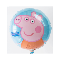 Peppa Pig Blue round foil balloon 18" / 40 cm (without helium)
