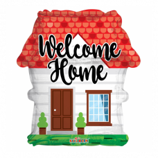 Welcome Home House foil balloon 18" / 45 cm (without helium)
