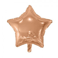 Stjerne folie ballon 18" / 35cm (uden helium)