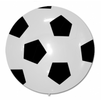 Football/Soccer 40" / 100 cm round latex balloon