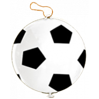 Football/Soccer Punchball 16" / 40 cm round latex balloon