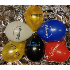 Example latex balloons 1 color print