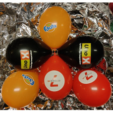 Example latex balloons 3 color print