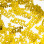 Bord konfetti Happy New Year: Guld