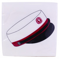 Napkins with Student Hat 3-layers 16,5x16,5 cm (20 pcs)