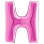 Folie Bogstav Farve: Fuchsia