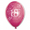 Standard tryk 12" Ballon Nummer: 18
