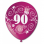 Standard tryk 12" Ballon Nummer: 90